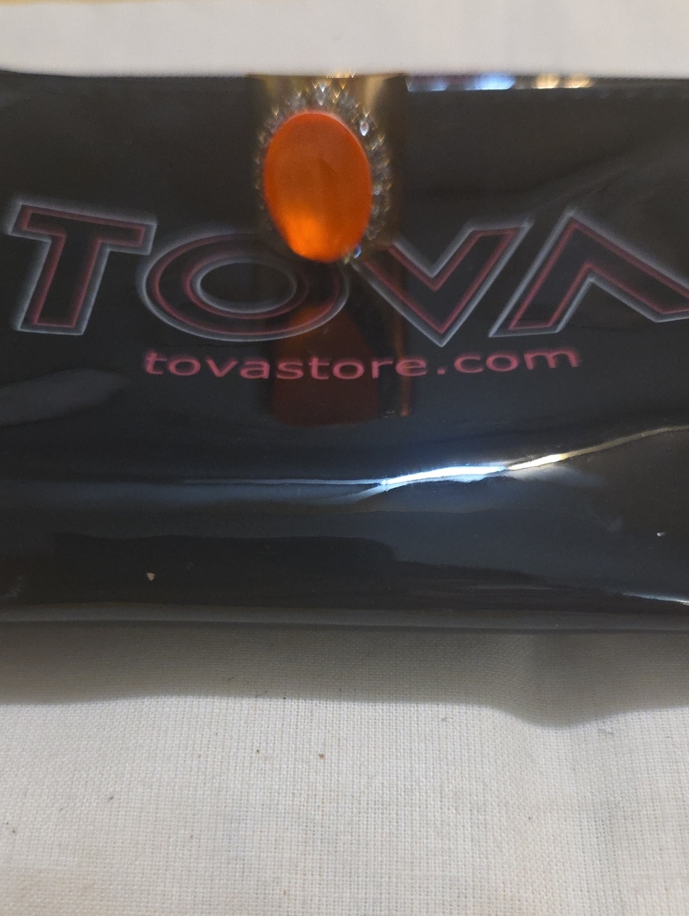 Tova  Neon Orange Stone "Jaci" Ring